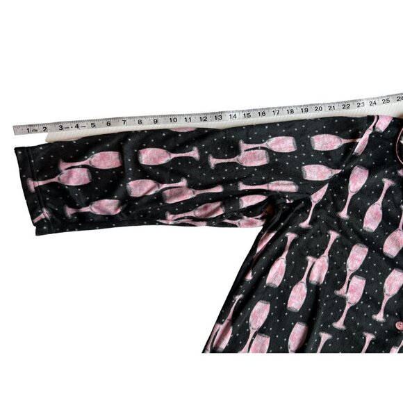 Charter Club Woman Pink Champagne 2-Piece Pajama Set, 1X - Picture 9 of 12